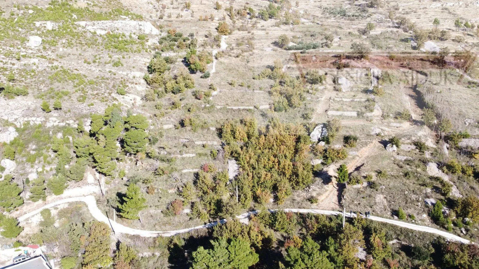 omiš lokva rogoznica građevinsko zemljište 1473 m2 otvoren pogled - slika 7
