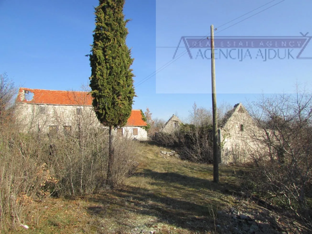 imotski lovreć četiri kamene kuće i velika okućnica 13000 m2 - slika 13