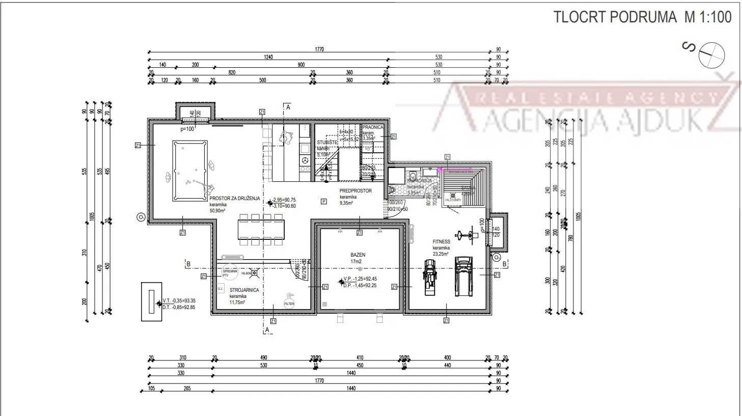 solin mravince moderna vila u izgradnji 521 m2 na parceli od 1473 m2 - slika 10