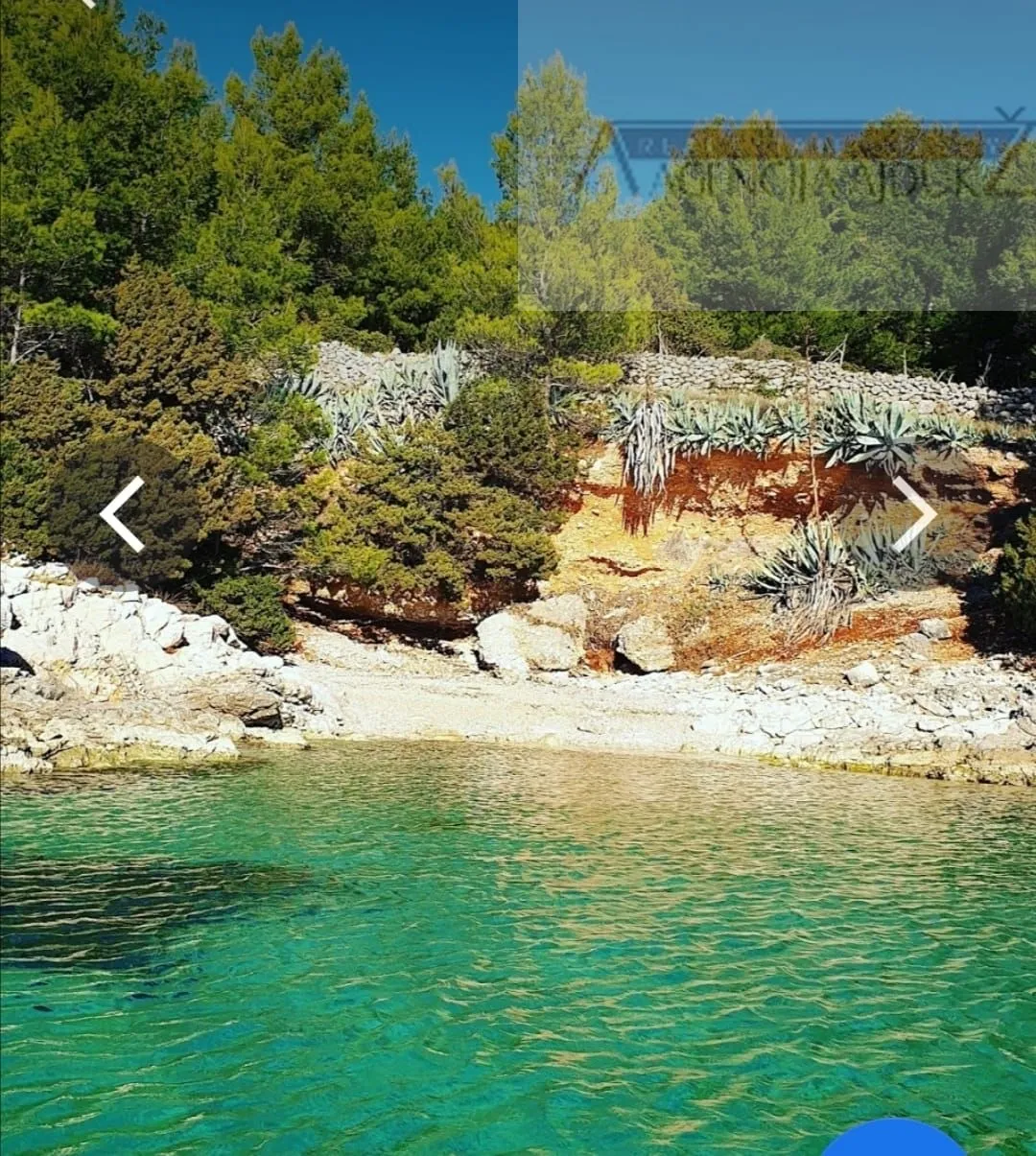 Hvar Jelsa T2 građevinsko zemljište 9243 m2 prvi red do mora! - Jelsa, Jelsa