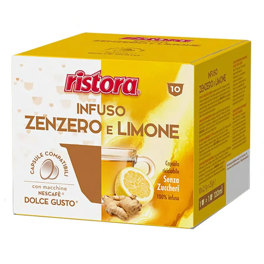 ristora dolce gusto čaj đumbir limun - slika 1