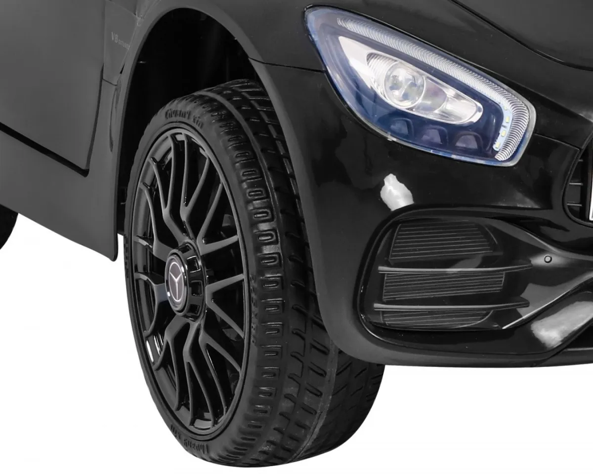 licencirani auto na akumultor mercedes benz gt - crni - slika 9