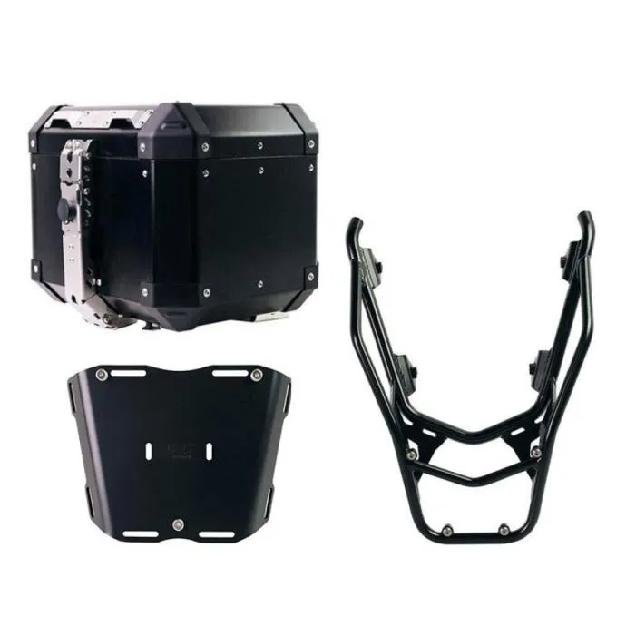 unit garage top case atlas 36l aluminium + nosač - slika 2