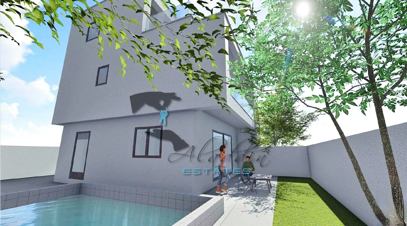 vodice, dvije luksuzne dvojne kuće za odmor u novogradnji, 319 m2 - slika 13