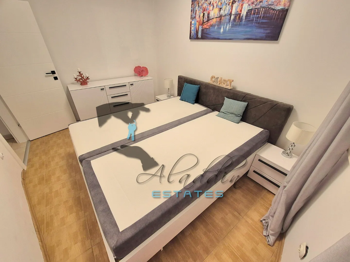 marina, odličan dvosobni stan s pogledom na more, bazenom i vrtnom sjenicom, 69 m2 - slika 8