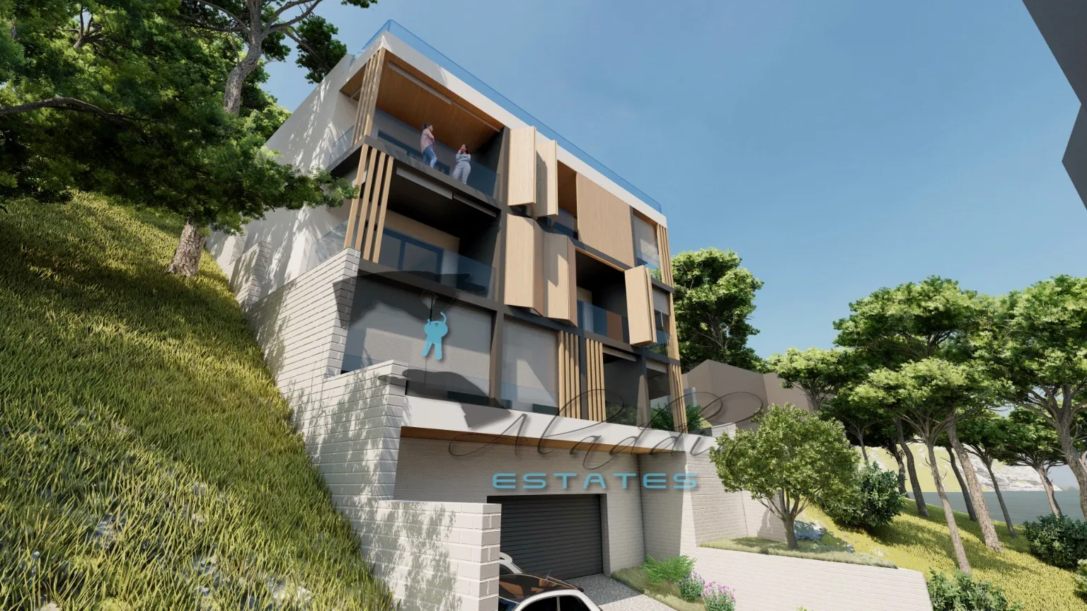 mimice, iznimno zemljište do mora s idejnim projektom, 488 m2 - slika 5