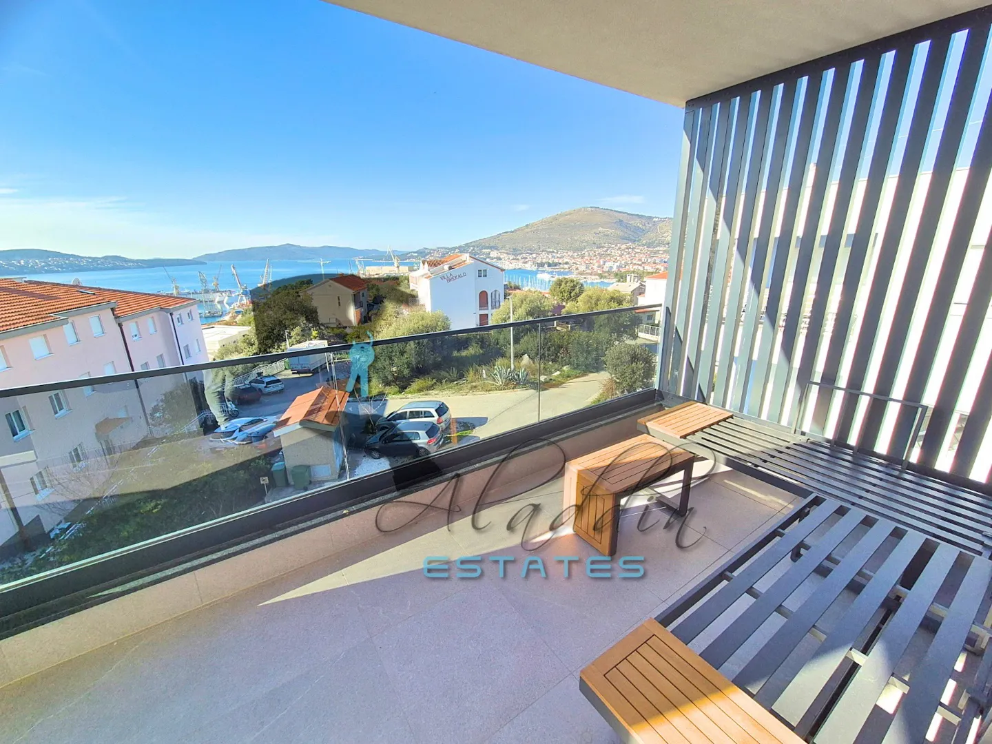 trogir, vrhunski penthouse stan sa spektakularnim pogledom, 105 m2 - slika 14