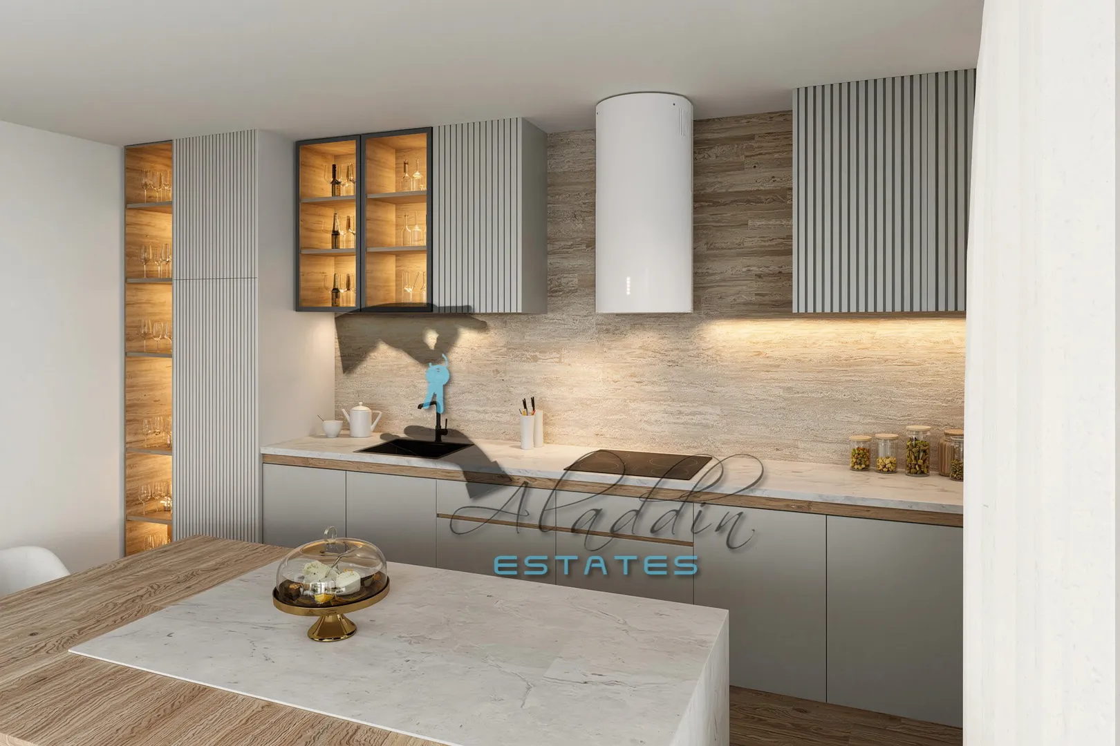 okrug gornji, penthouse stan u novogradnja s prekrasnim pogledom, drugi kat, krovna terasa, 74 m2 - slika 12