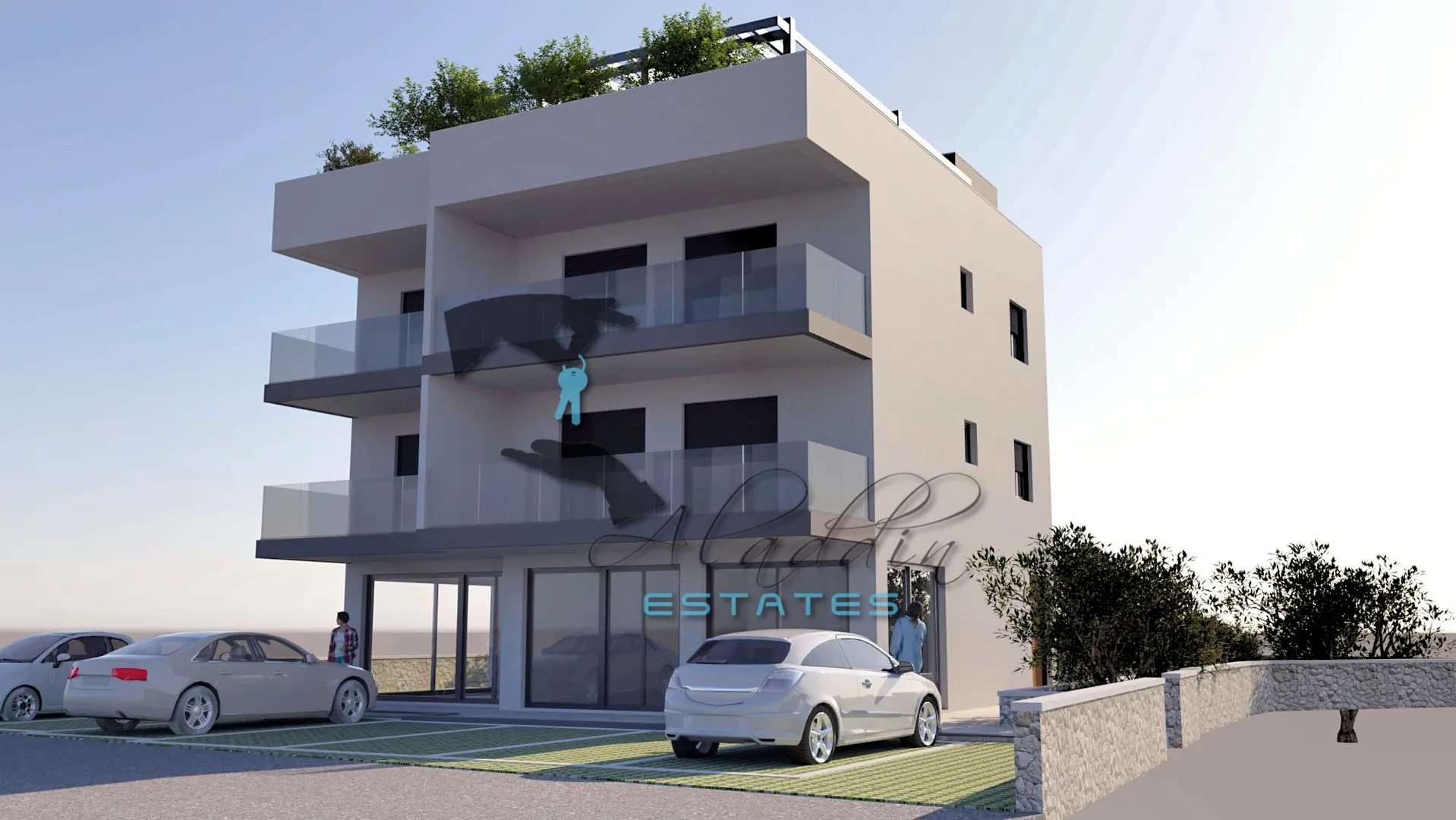 Okrug Gornji, odličan poslovni prostor u novogradnji, 79 m2 - Okrug Gornji, Okrug