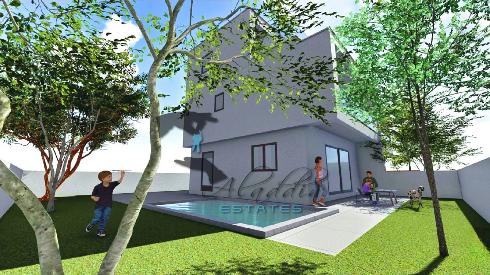 vodice, dvije luksuzne dvojne kuće za odmor u novogradnji, 319 m2 - slika 11