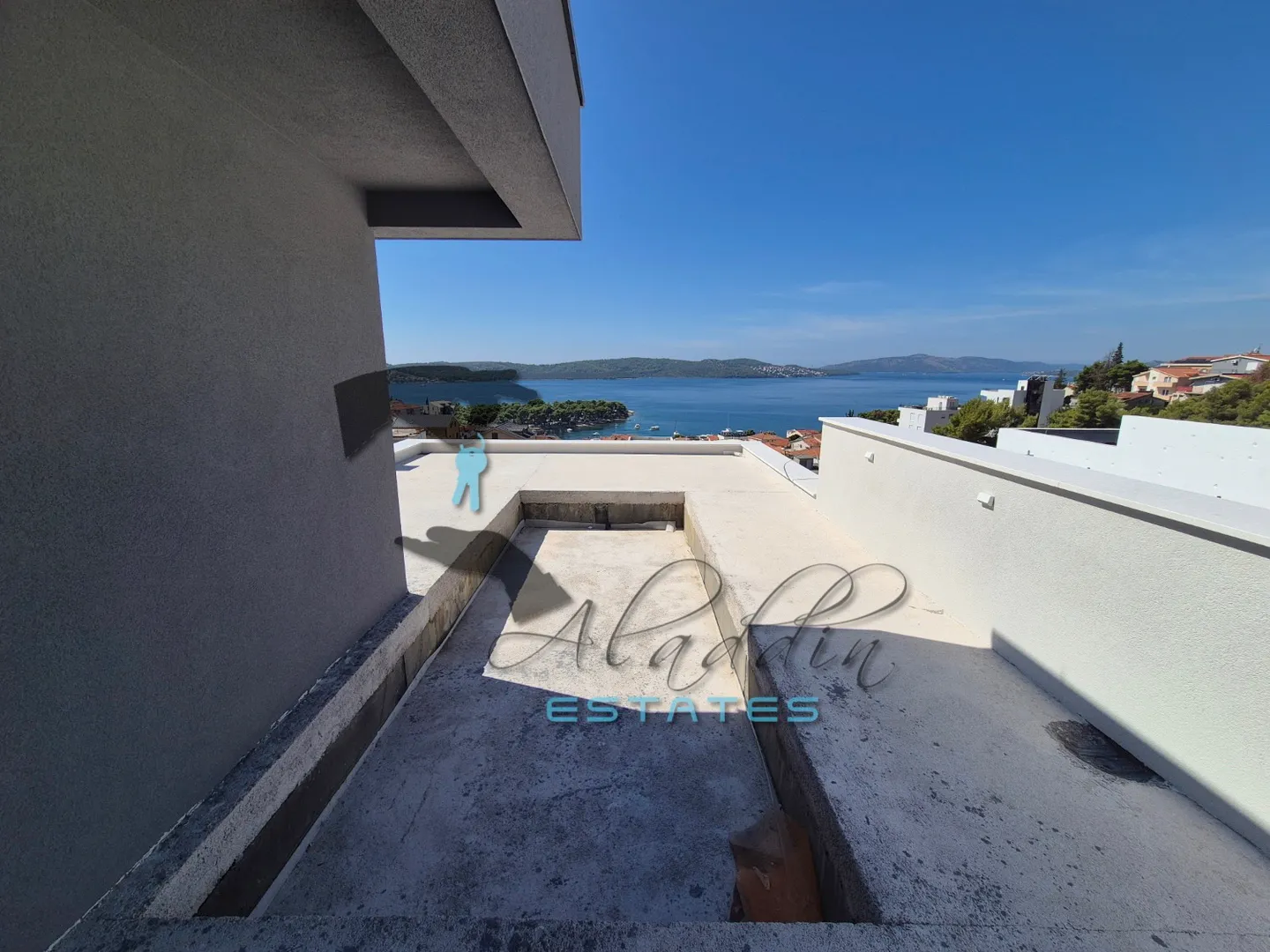 trogir, vrhunski stan u novogradnji, bazen, prekrasan pogled, 151 m2 - slika 22