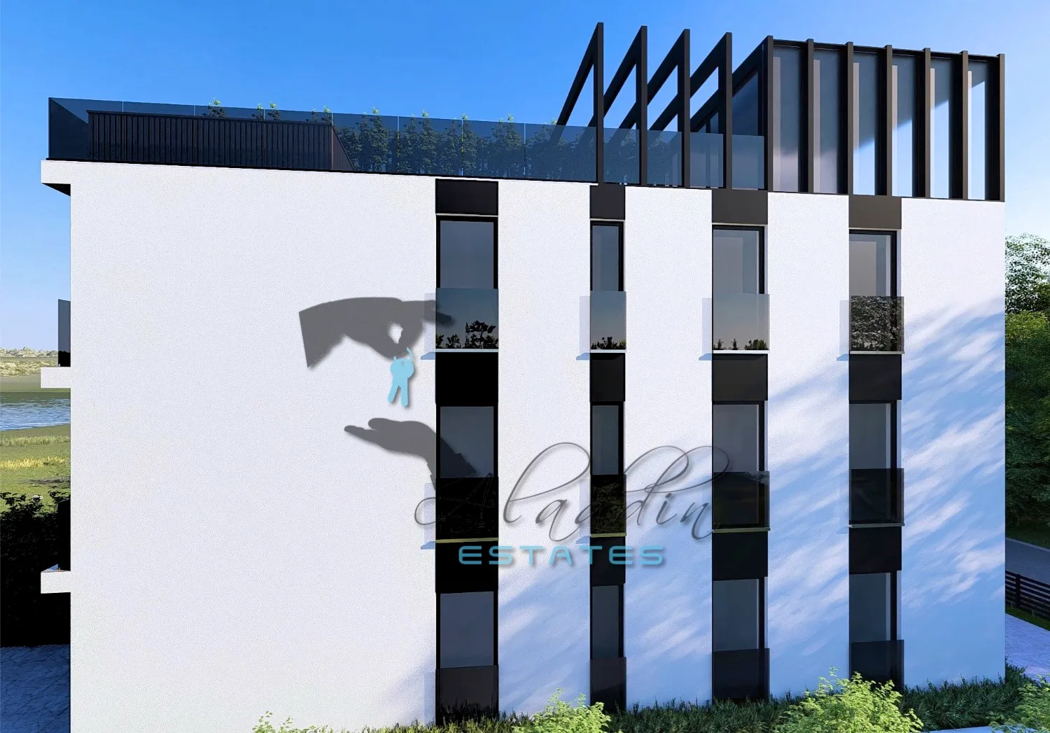 kaštel štafilić, raskošni dvoetažni stan u trećem redu do mora, prizemlje, 84 m2 - slika 3