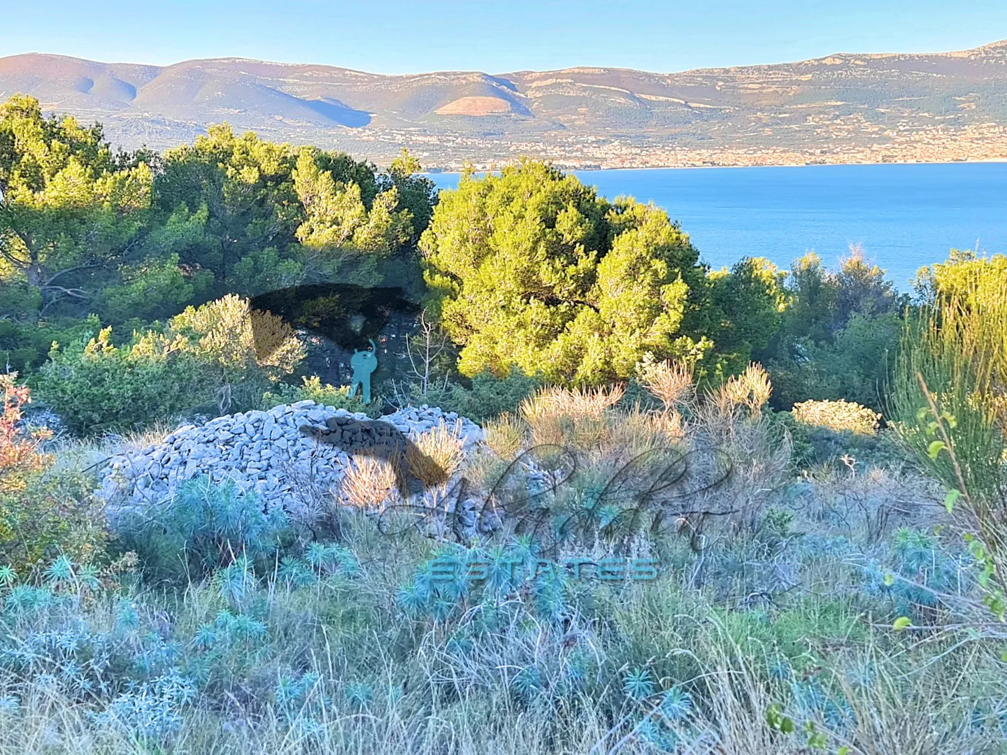 slatine, poljoprivredno zemljište s pogledom na more, 4.880 m2 - slika 6