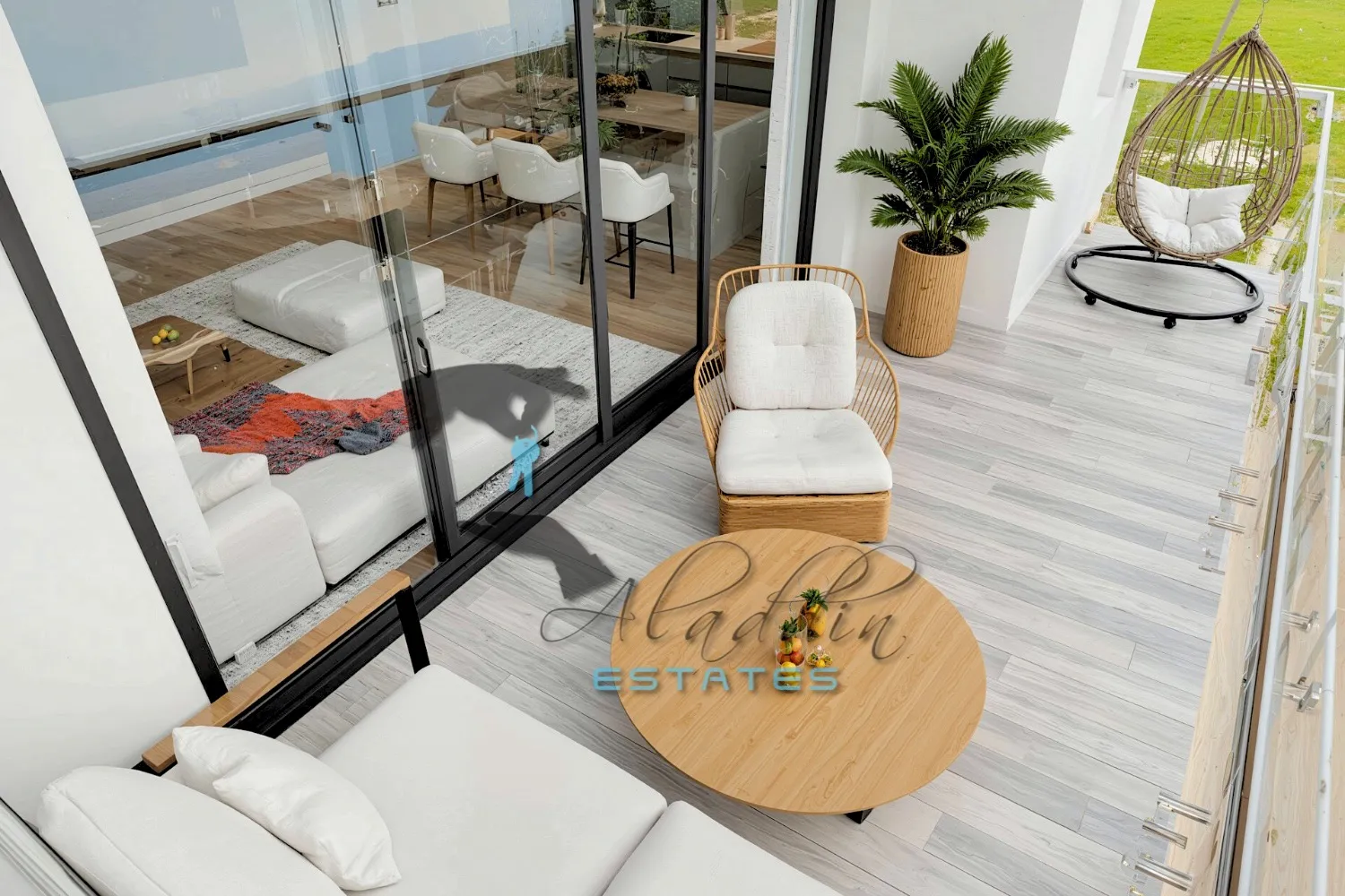 okrug gornji, penthouse stan u novogradnja s prekrasnim pogledom, drugi kat, krovna terasa, 93 m2 - slika 16