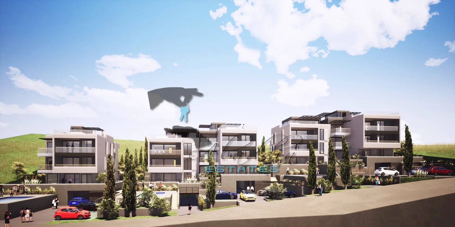 trogir, vrhunski stan u novogradnji, bazen, prekrasan pogled, 151 m2 - slika 5