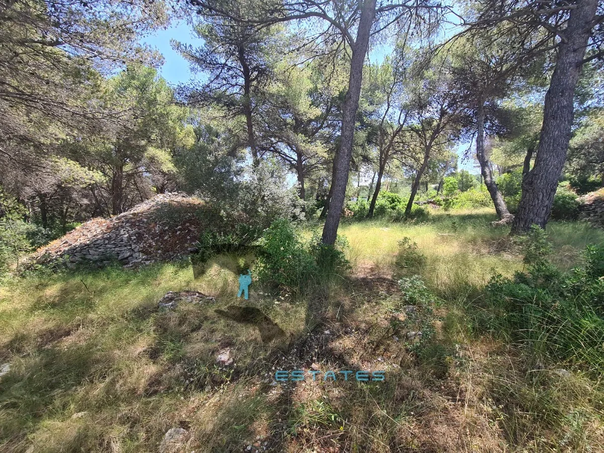 sutivan, prostrana čestica drugi red do mora s prekrasnim pogledom, 7.063 m2 - slika 2