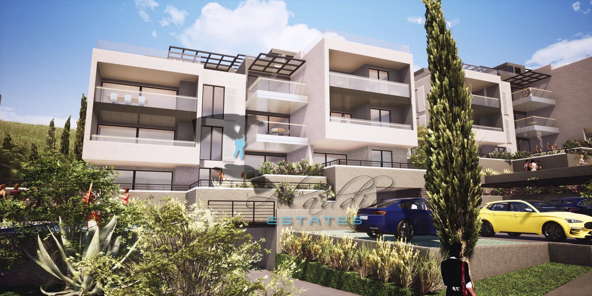 Trogir, vrhunski stan u novogradnji, bazen, prekrasan pogled, 151 m2