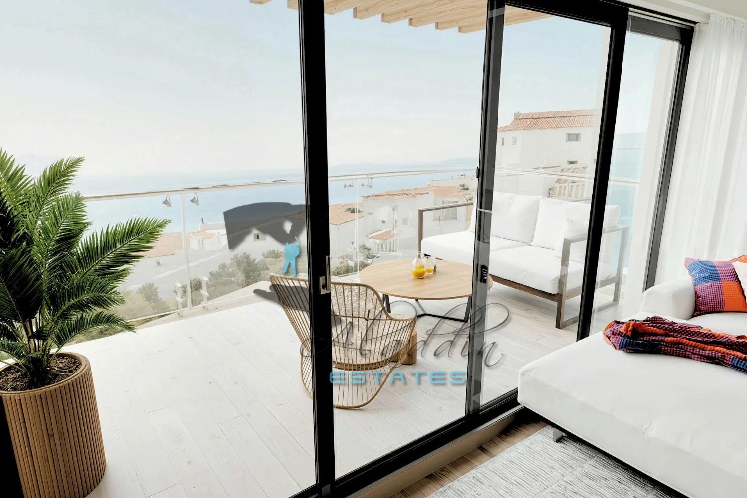 okrug gornji, penthouse stan u novogradnja s prekrasnim pogledom, drugi kat, krovna terasa, 74 m2 - slika 15