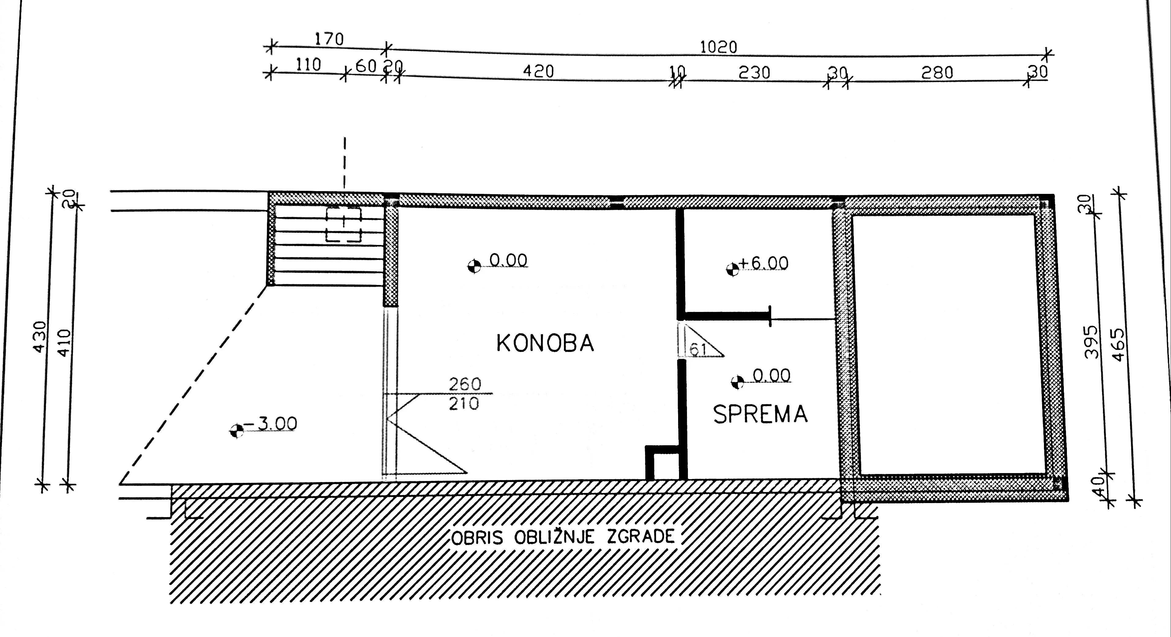 okrug gornji, dvije obiteljske kuće na velikom zemljištu, pogled, 659 m2 - slika 32