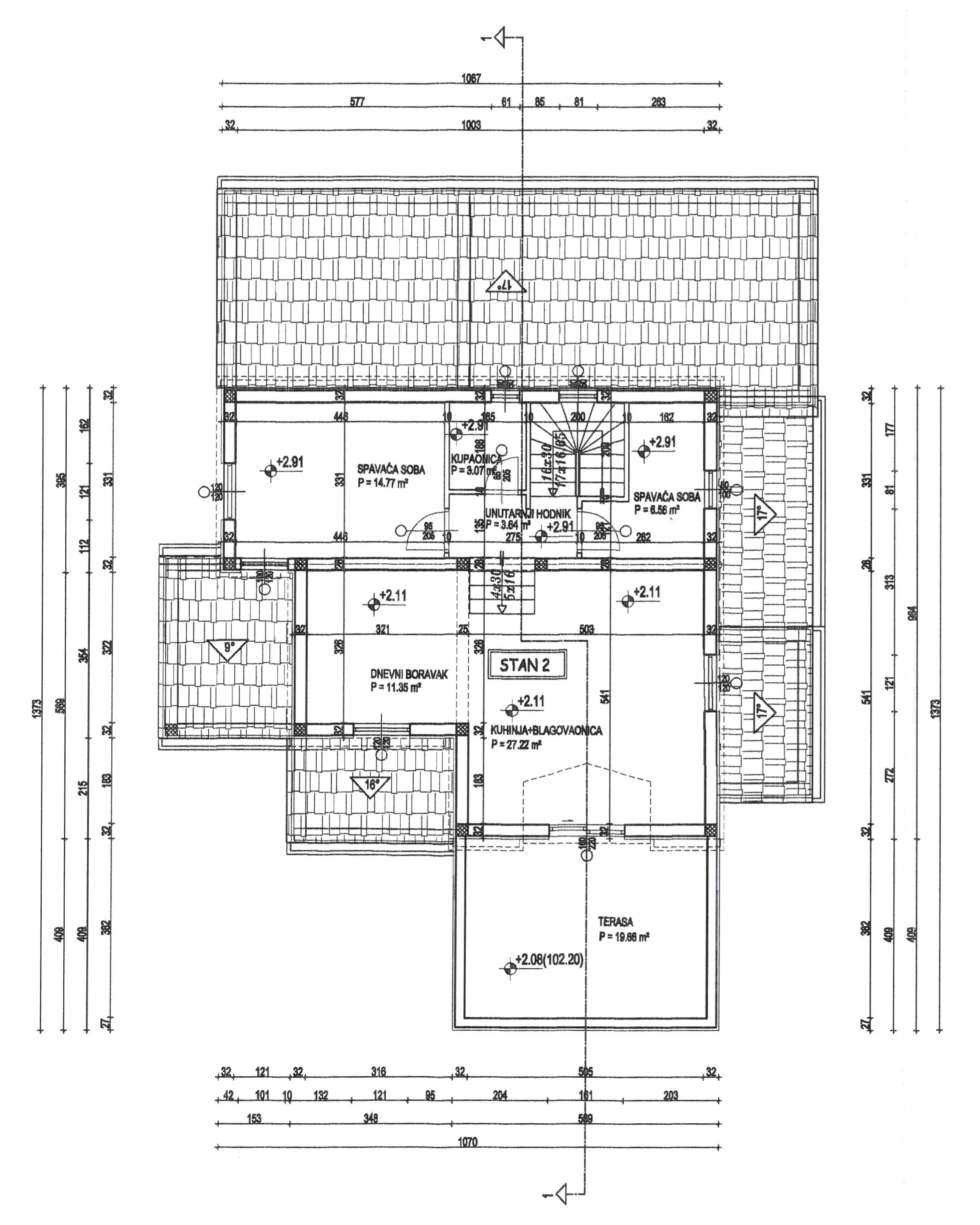 kaštel štafilić, očaravajuća vila s pomoćnom zgradom, velikim bazenom i pogledom na more, 324 m2 - slika 32