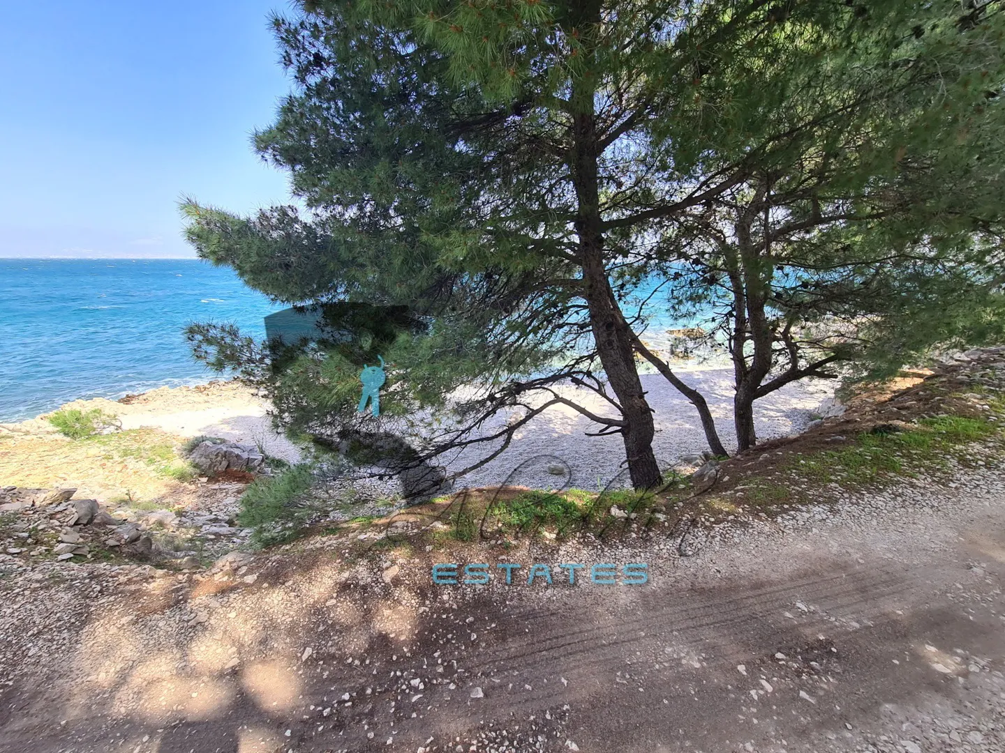 slatine, očaravajuća poljoprivredna čestica, prvi red do mora i plaže, 5.530 m2 - slika 8
