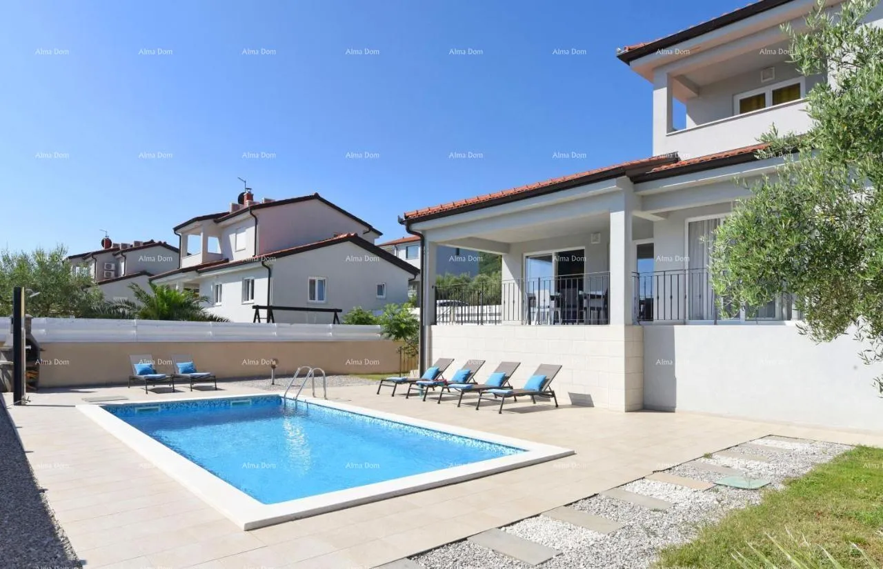 kuća raša – vila s privatnim bazenom i vrtom - slika 2
