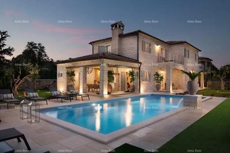 kuća luksuzna vila s bazenom – savršen spoj elegancije i udobnosti - slika 21