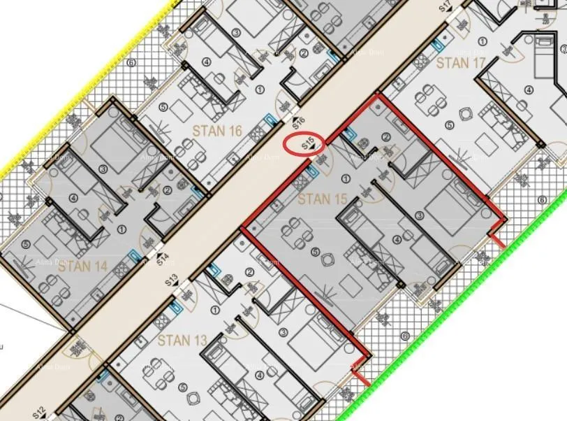 stan prodaja stana- moderni novoizgrađeni stambeno-poslovni kompleks, poreč! s15 - slika 5