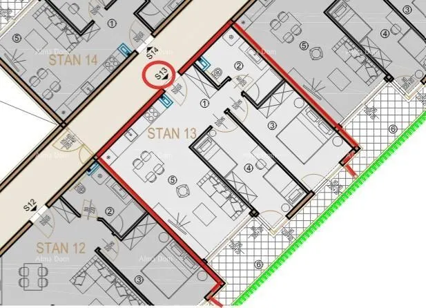 stan poreč - prodaja stana u poslovno-stambenom, modernom kompleksu. s13 - slika 6
