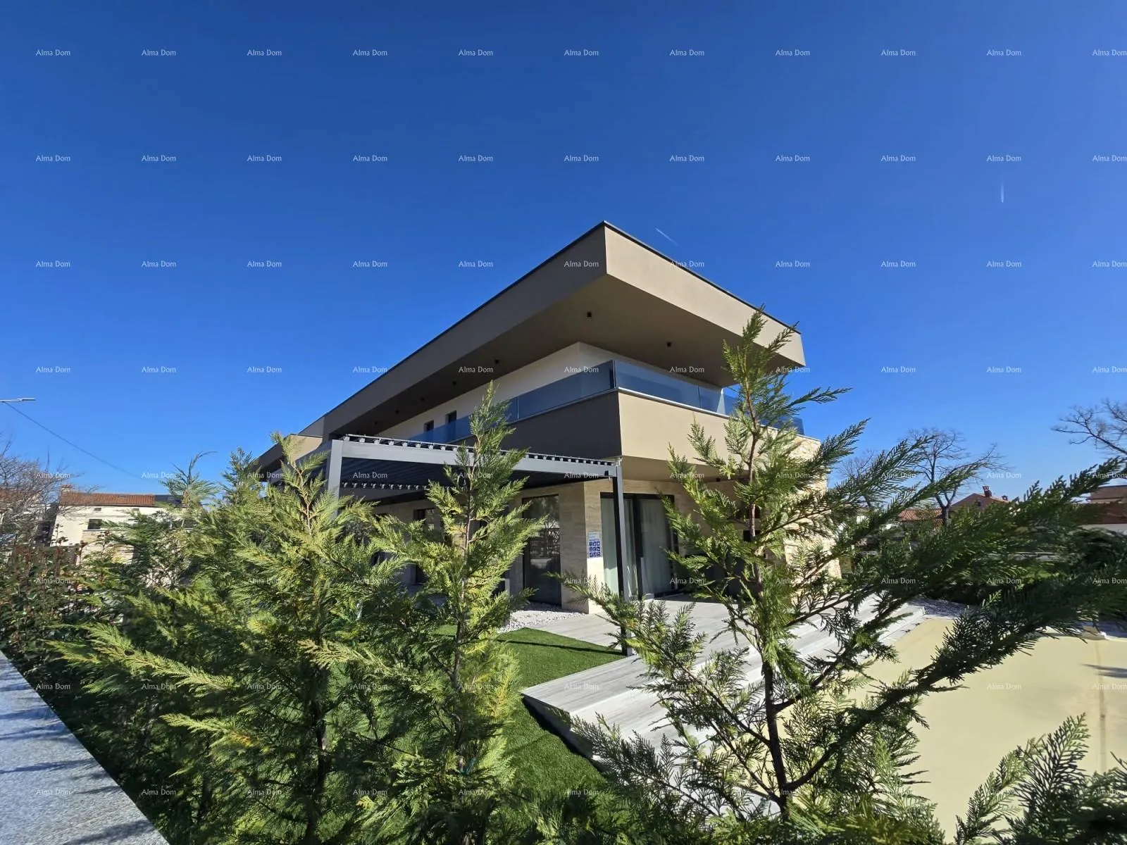 kuća moderna villa s bazenom i saunom, marčana! - slika 35