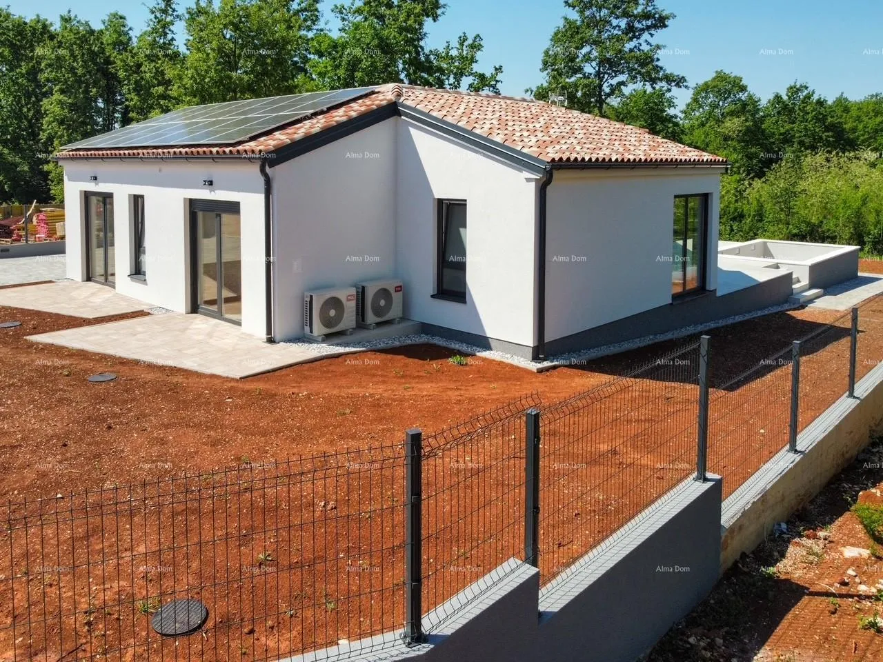 kuća kožljani - moderna kuća s bazenom. blizu šume, 15 min do mora - slika 38