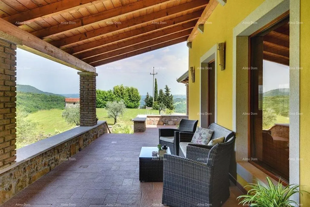 kuća prodaje se prekrasna vila sa bazenom u blizini pazina - slika 9