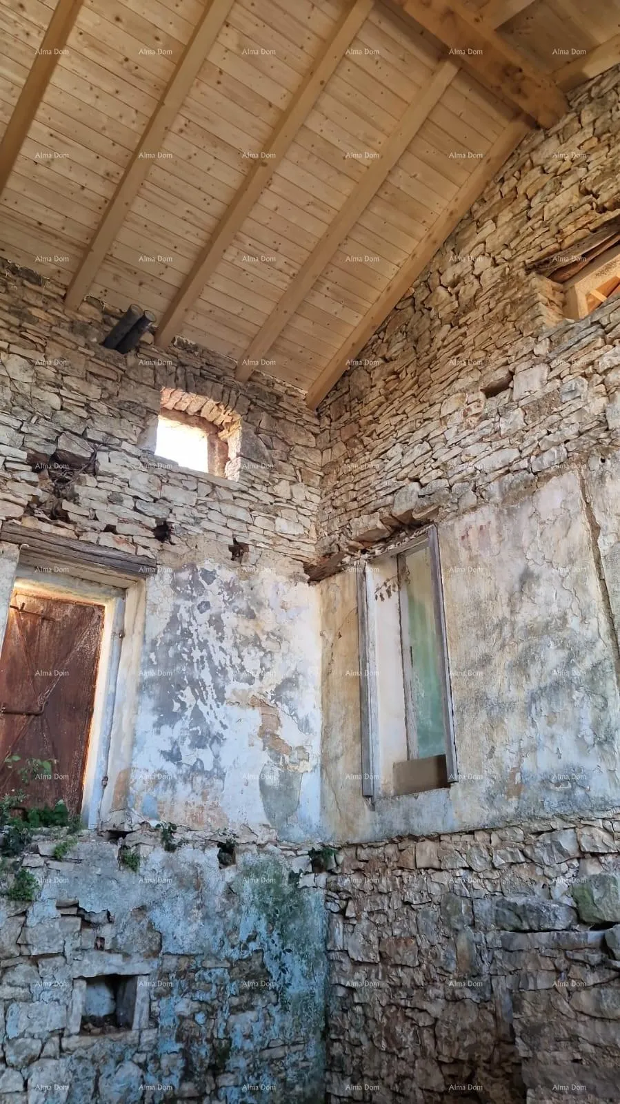 kuća marčana okolica, istarsko imanje s više kamenih kuća - slika 2