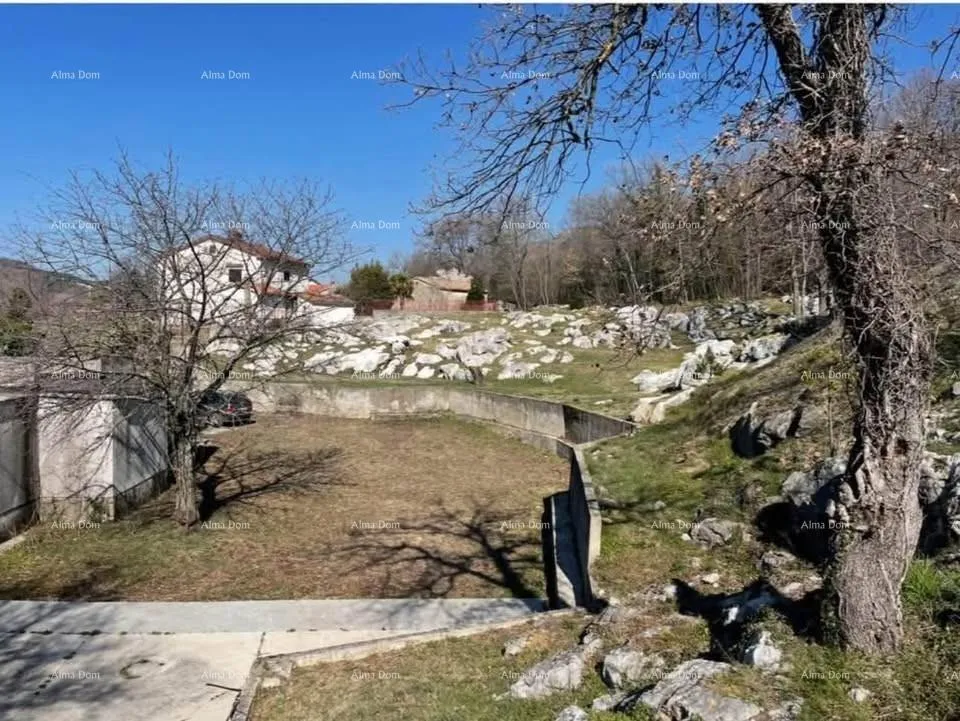 kuća istra lupoglav, nezavršen objekt s zemljištem i dozvolom za nadogradnju - slika 2