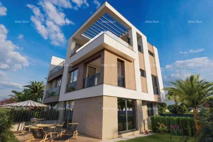 kuća prodaja - dupleks vila u mediteranskom stilu s bazenom i pogledom na more, medulin! - slika 4