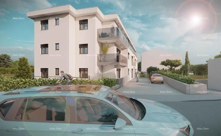 stan prodaja stana u novom stambenom projektu, s parkirnim mjestom - štinjan! - slika 5