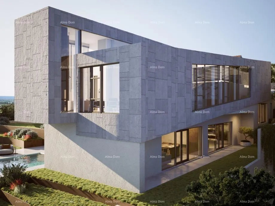 građevinsko zemljište kaštelir – građevinsko zemljište, 603 m2, s pravomoćnom građevinskom dozvolom i pogledom na more - slika 4
