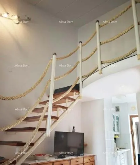 stan červar porat - ureden duplex stan s balkonom, 38 m² - slika 2