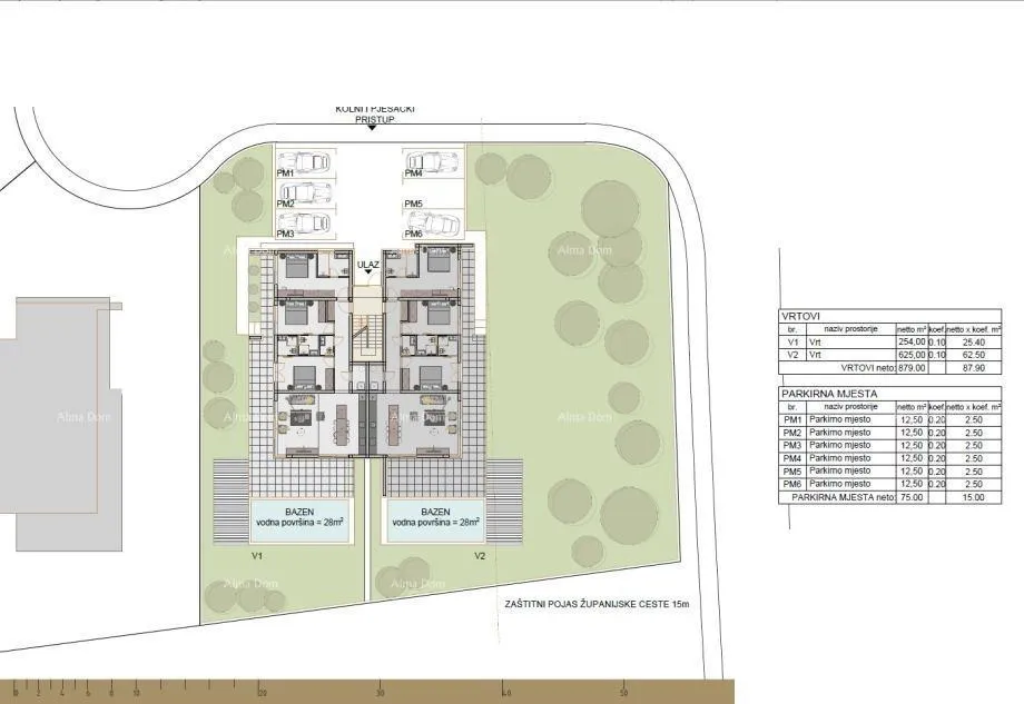 stan luksuzni dvoetažni stan u rovinju – 237,00 m² (netto 173,64 m²) - slika 9