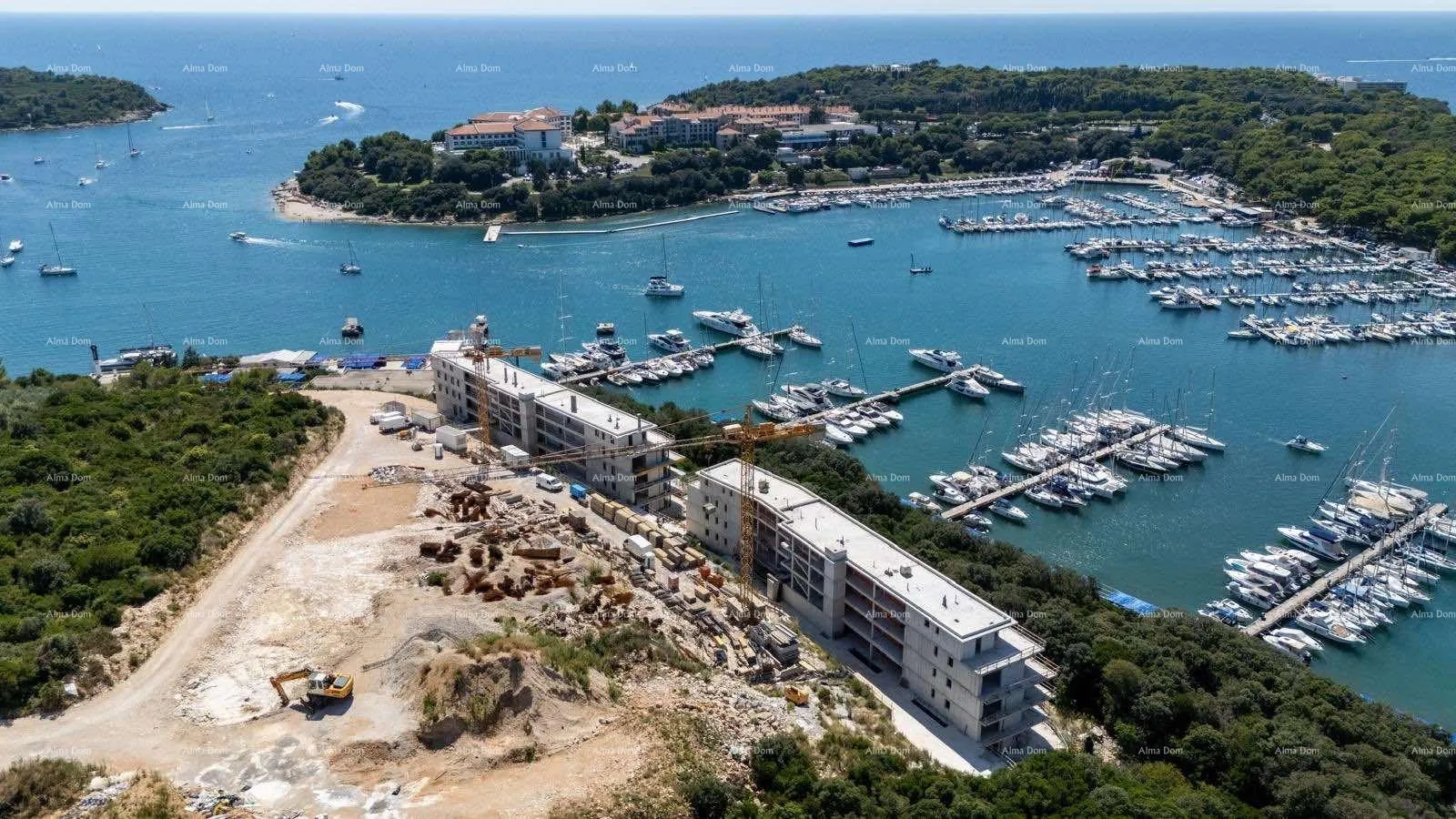 stan prodaja modernih stanova u ekskluzivnoj zgradi sa pogledom na marinu, pula! - slika 14