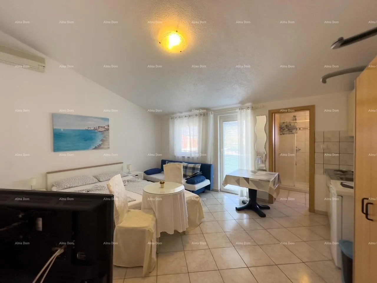 stan medulin! studio apartmen na drugom katu etažirane zgrade. - slika 3
