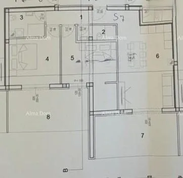 stan novigrad – novogradnja, stan 91.81m² s dvije loggie od 33m². - slika 2