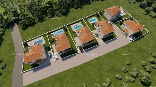 kuća ližnjan! prodaja kuća u izgradnji s bazenom. - slika 4