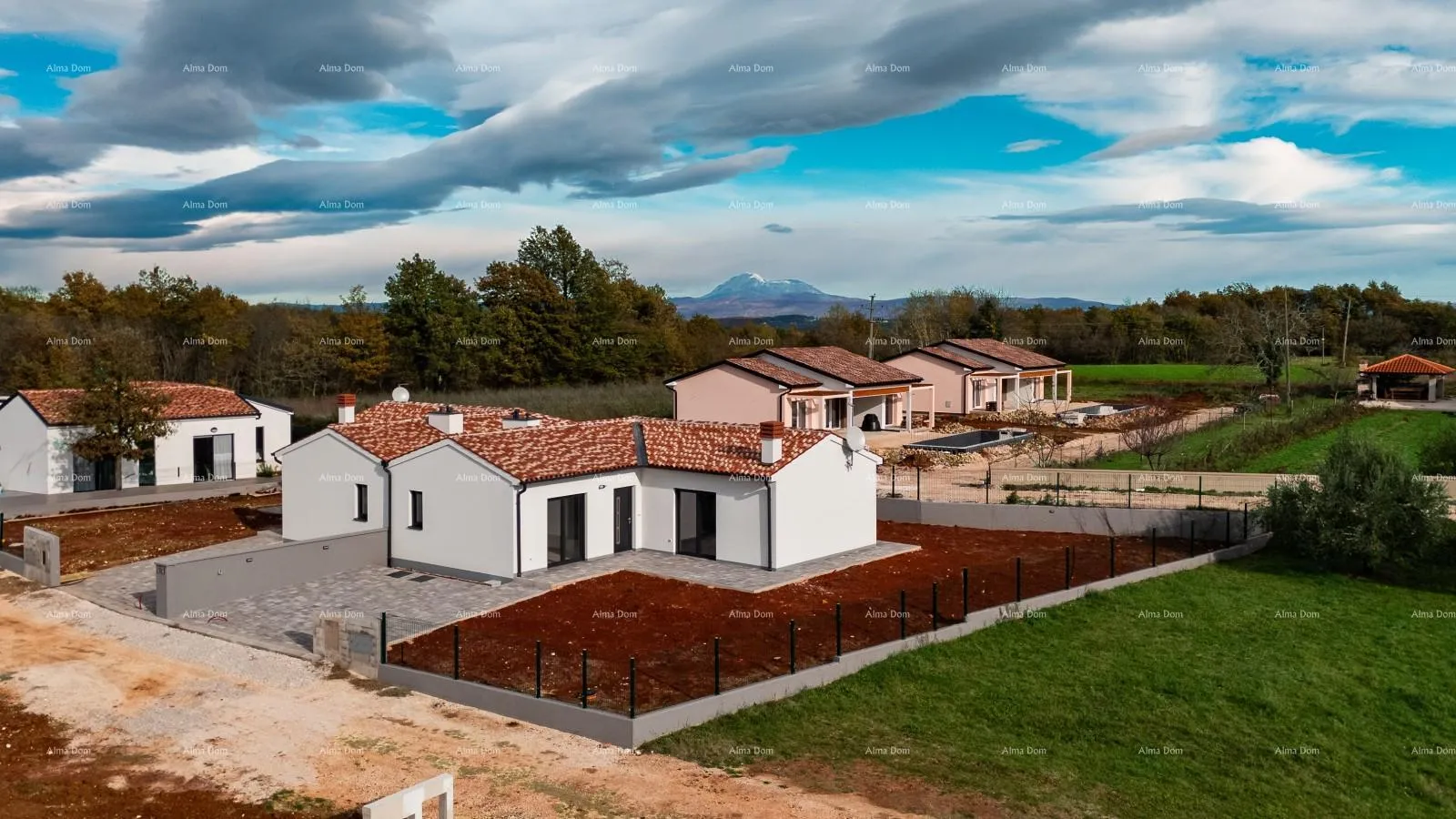 kuća barban, kožljani - novogradnja / dupleks, lijevi dio. ekolloško mjesto - slika 3