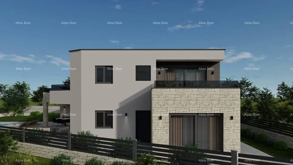 kuća moderna vila u izgradnji, poreč - slika 2