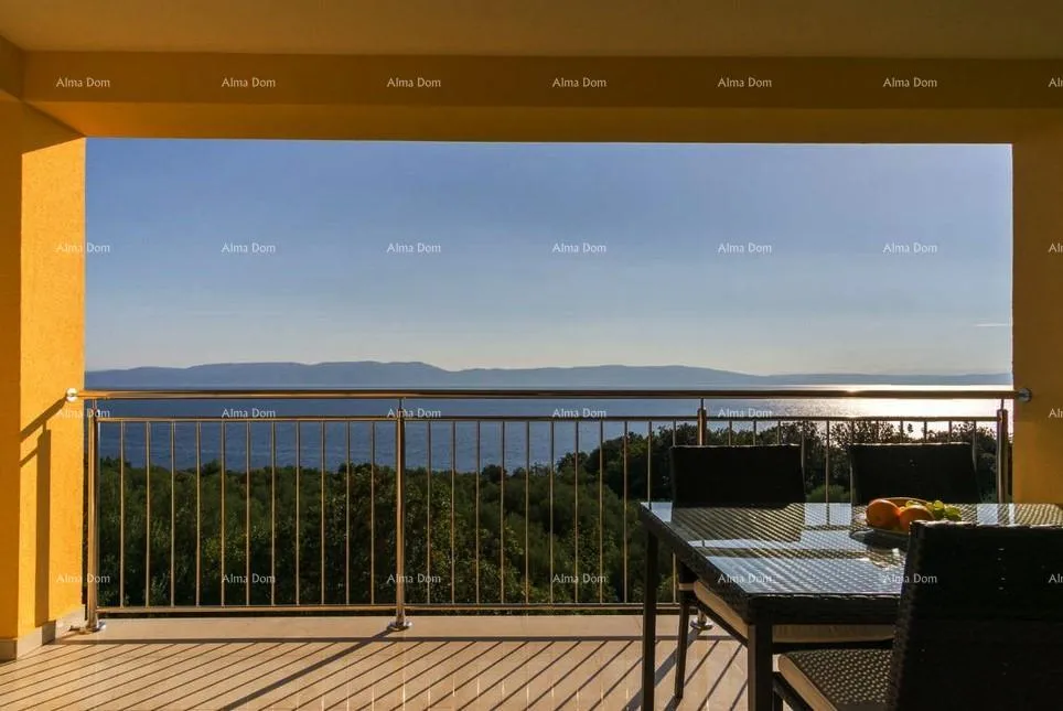 kuća raša, šarmantna apartmanska kuća s bazenom i panoramskim pogledom na more - slika 3