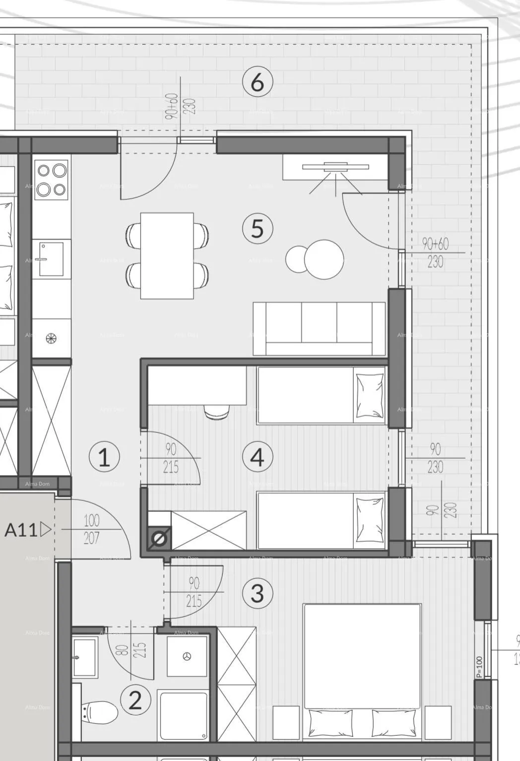 stan prodaja stanova u novom modernom projektu, pula, a11 - slika 11