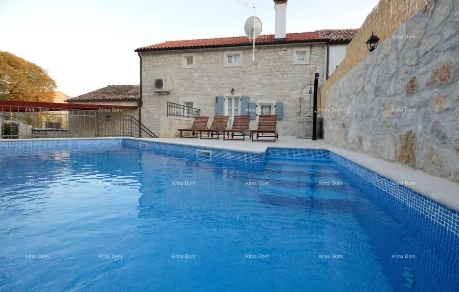 Kuća ROVINJ (okolica) - Blze Kanfanaru. Autentična kamena kuća s bazenom za prodaju