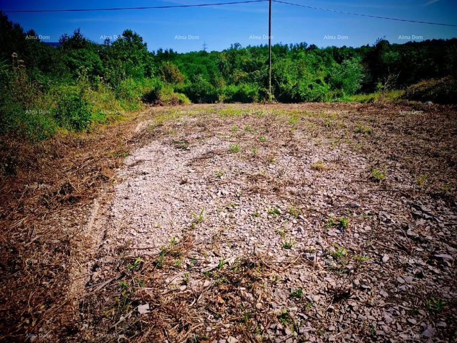 građevinsko zemljište prodaje se građevinski teren, kršan, 761 m2 sa građevinskom dozvolom - slika 2