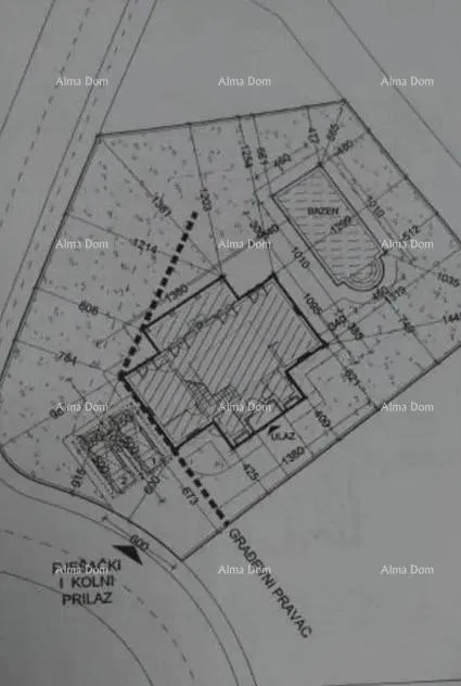Građevinsko zemljište Građevinsko zemljište s projektom i plaćenim komunalijama - Valtura, Ližnjan